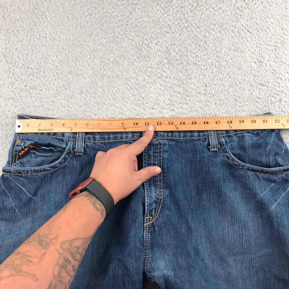 Ariat Work FR Jeans Mens 44x34 M4 Low Rise Boot Cut Flame Resistant
